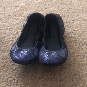 Tory Burch Sequins flats. In excellent condition.